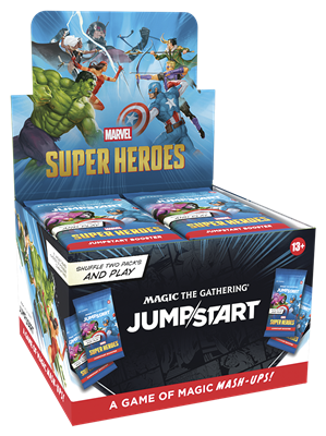 Magic The Gathering - Marvel Super Heroes EN Jumpstart Booster Display (24ct)