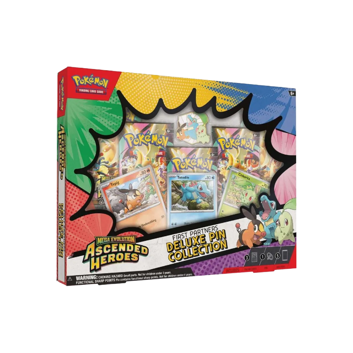 Pokémon – Mega Evolution: Ascended Heroes – Deluxe Pin Collection