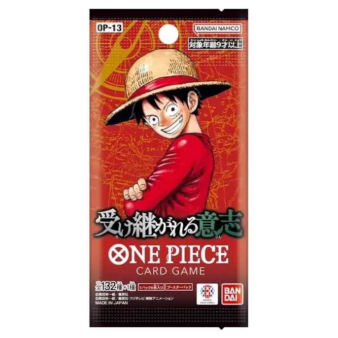 One Piece - OP13 Carrying On His Will - Booster Pack (Japanese)