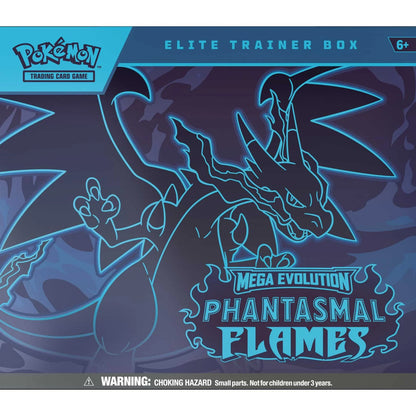 Pokémon TCG: Mega Evolution Phantasmal Flames - Elite Trainer Box
